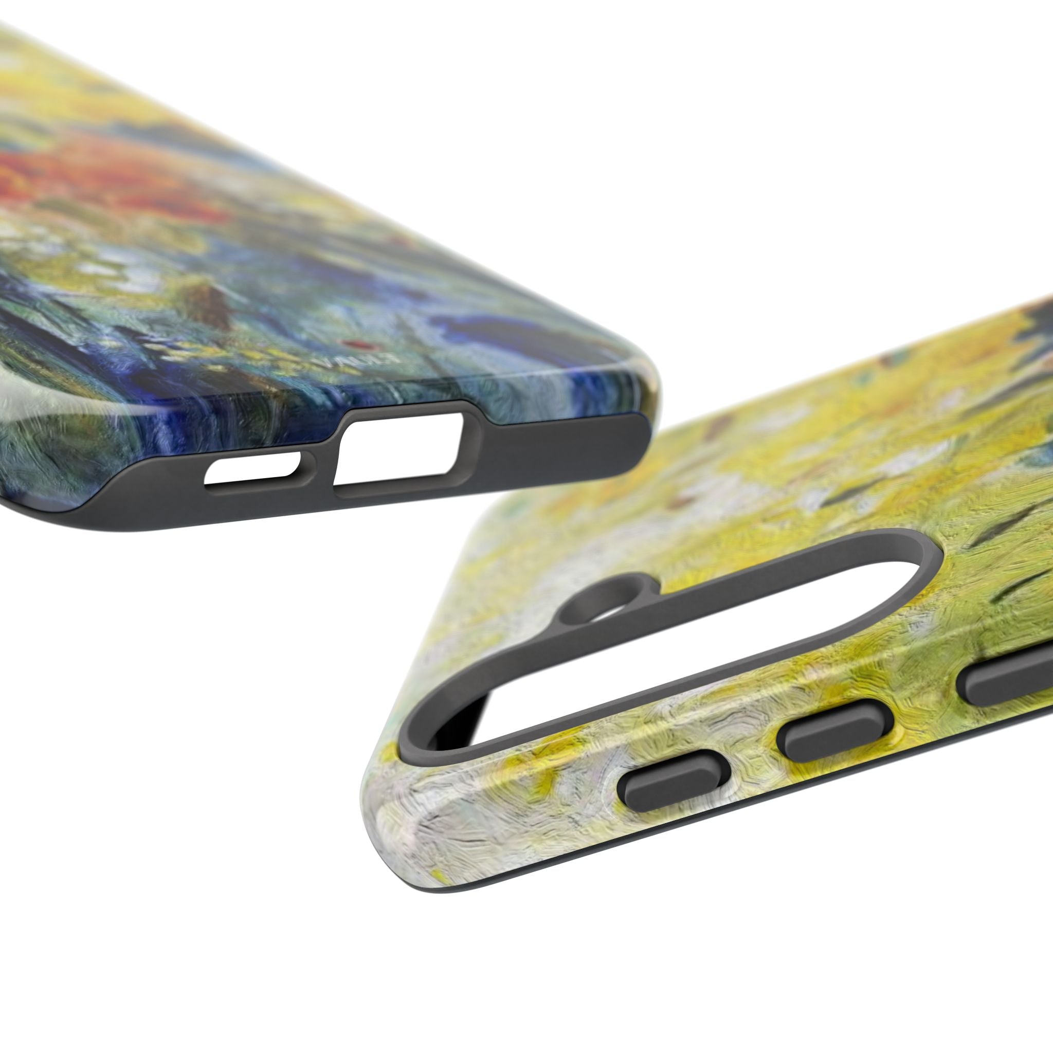 Floral Watercolor Phone Case — Yellow Garden Tough Cases