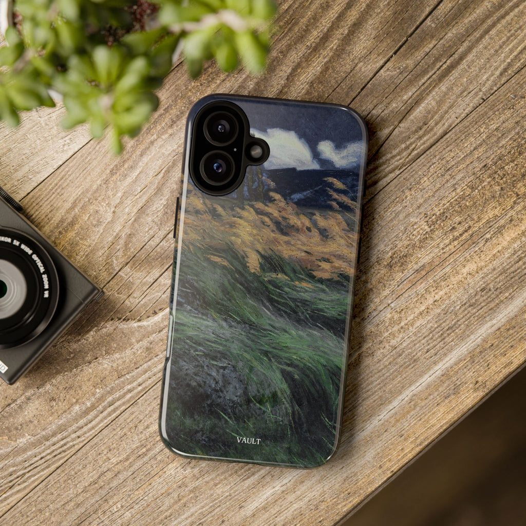 Phone Case — Windblown Coastal Landscape Durable Protective Cover
