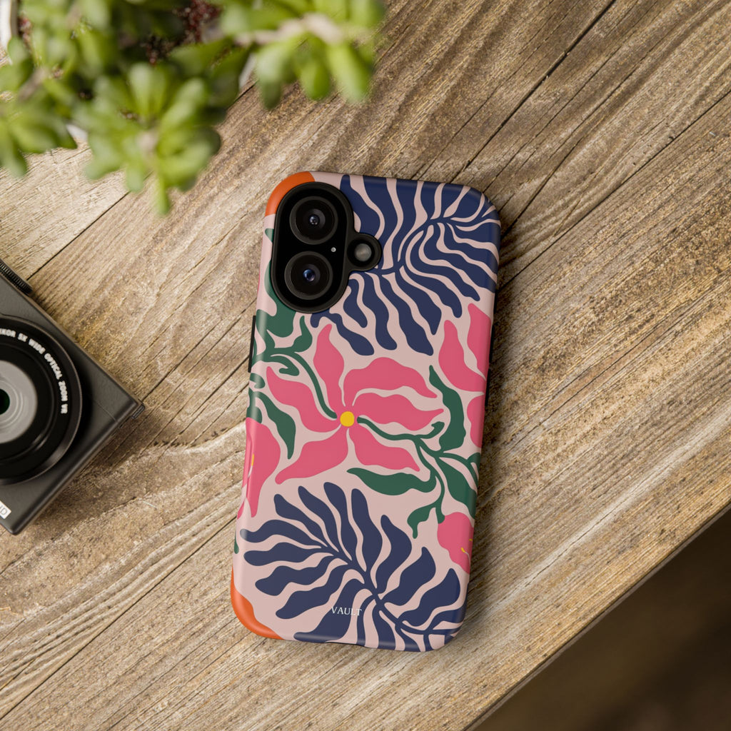 Floral Retro Tough Phone Case