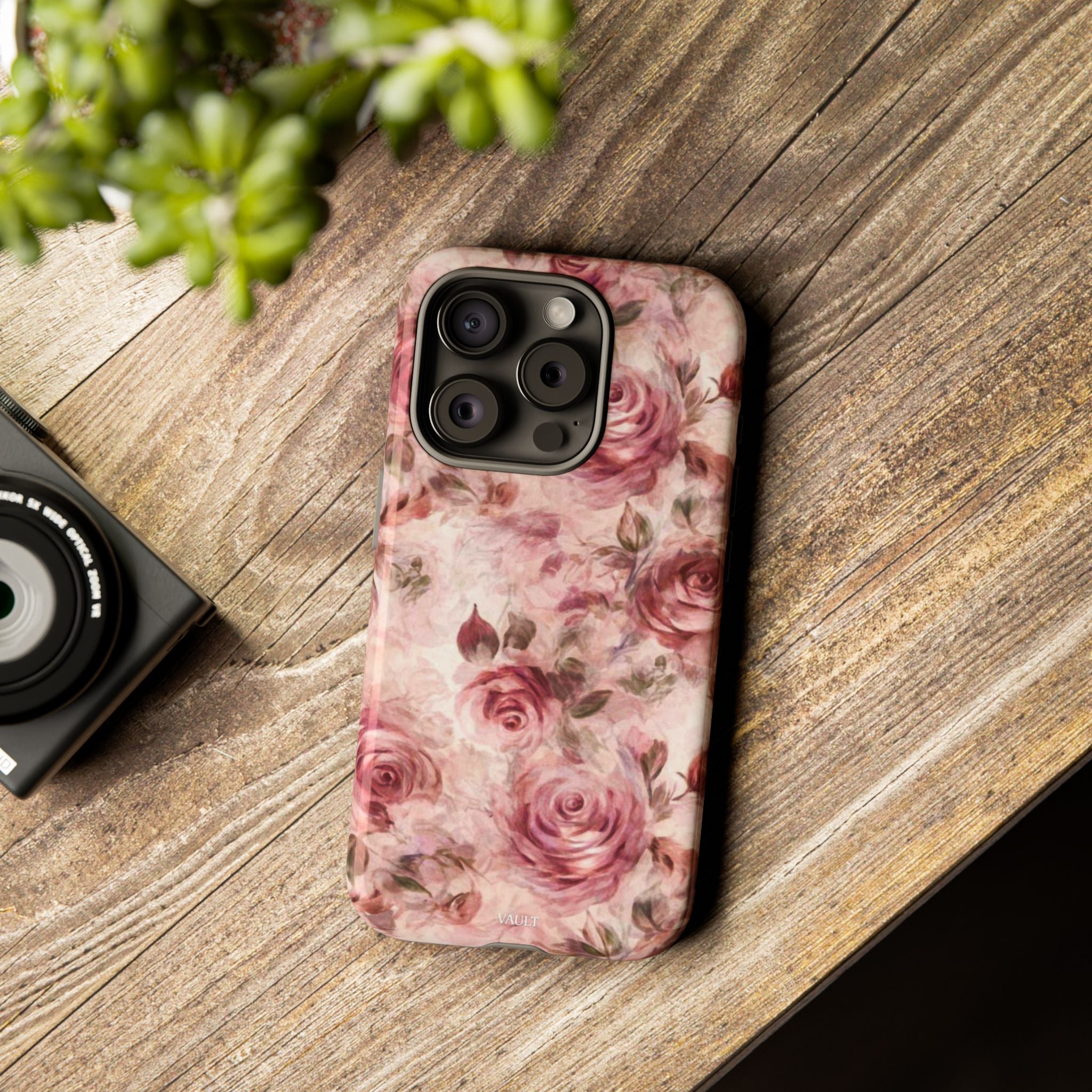 Floral Vintage Rose Phone Case