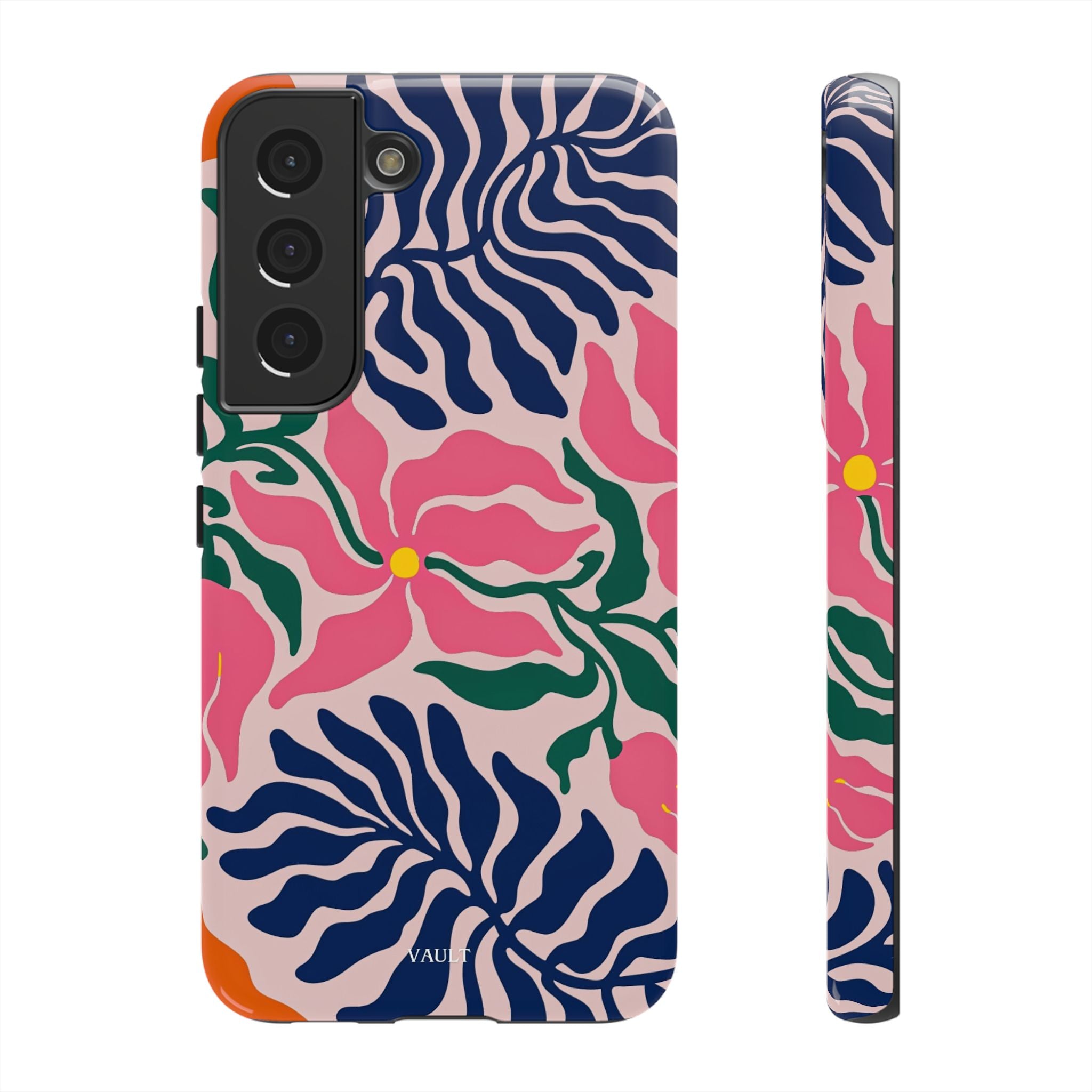 Floral Retro Tough Phone Case