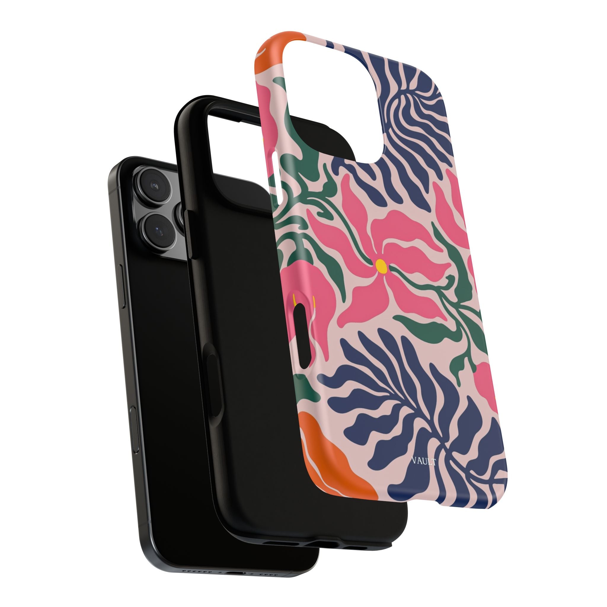 Floral Retro Tough Phone Case