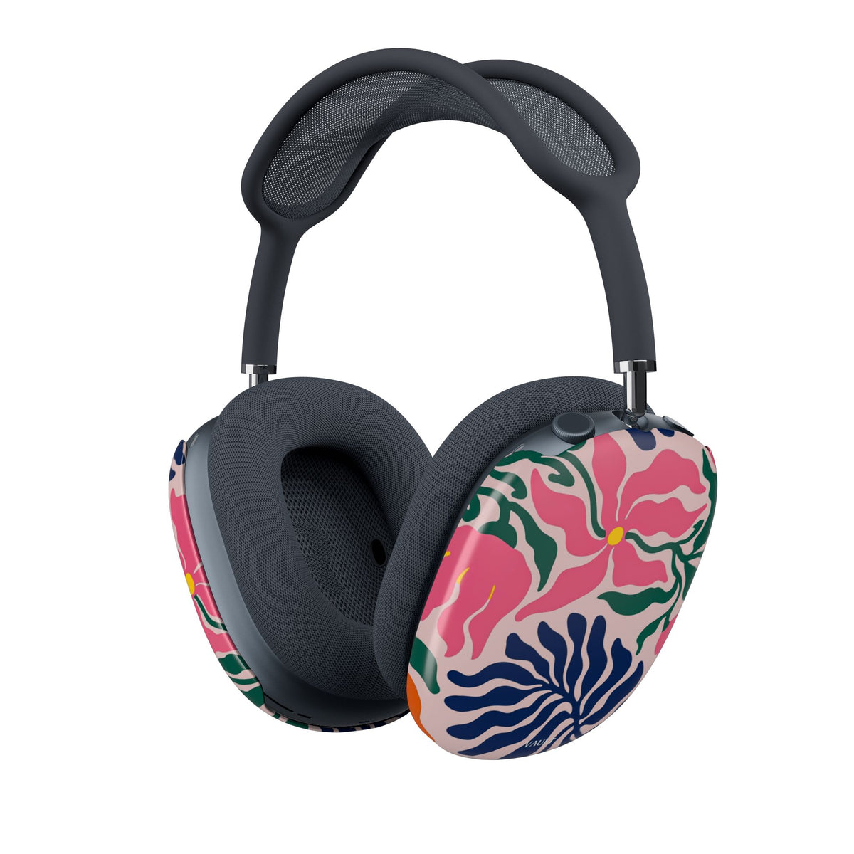 Floral Burst AirPod Max Case — Pink Tropical Flower Protective Covers