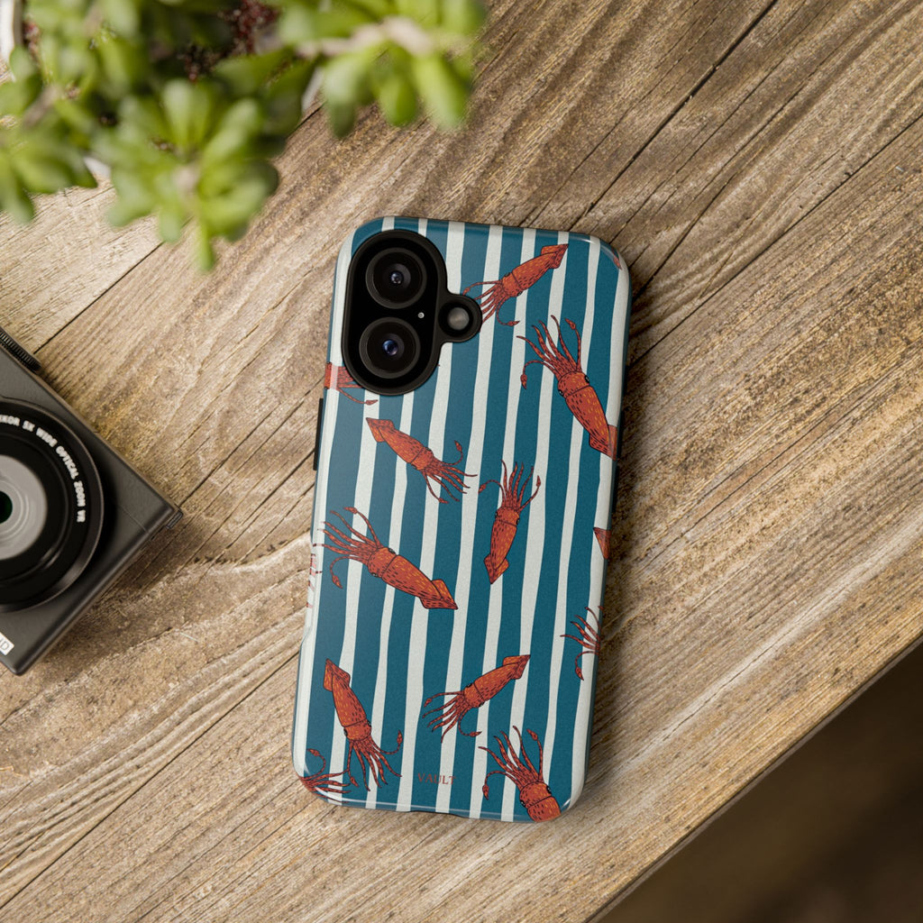 Shrimp Stripe Phone Case