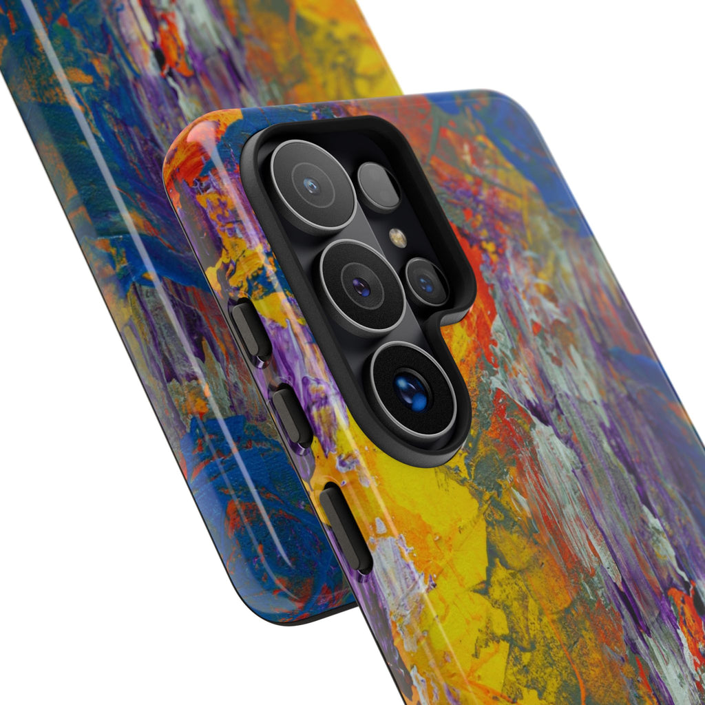 Abstract Color Splash Phone Case — Vibrant Artistic Protective Cover