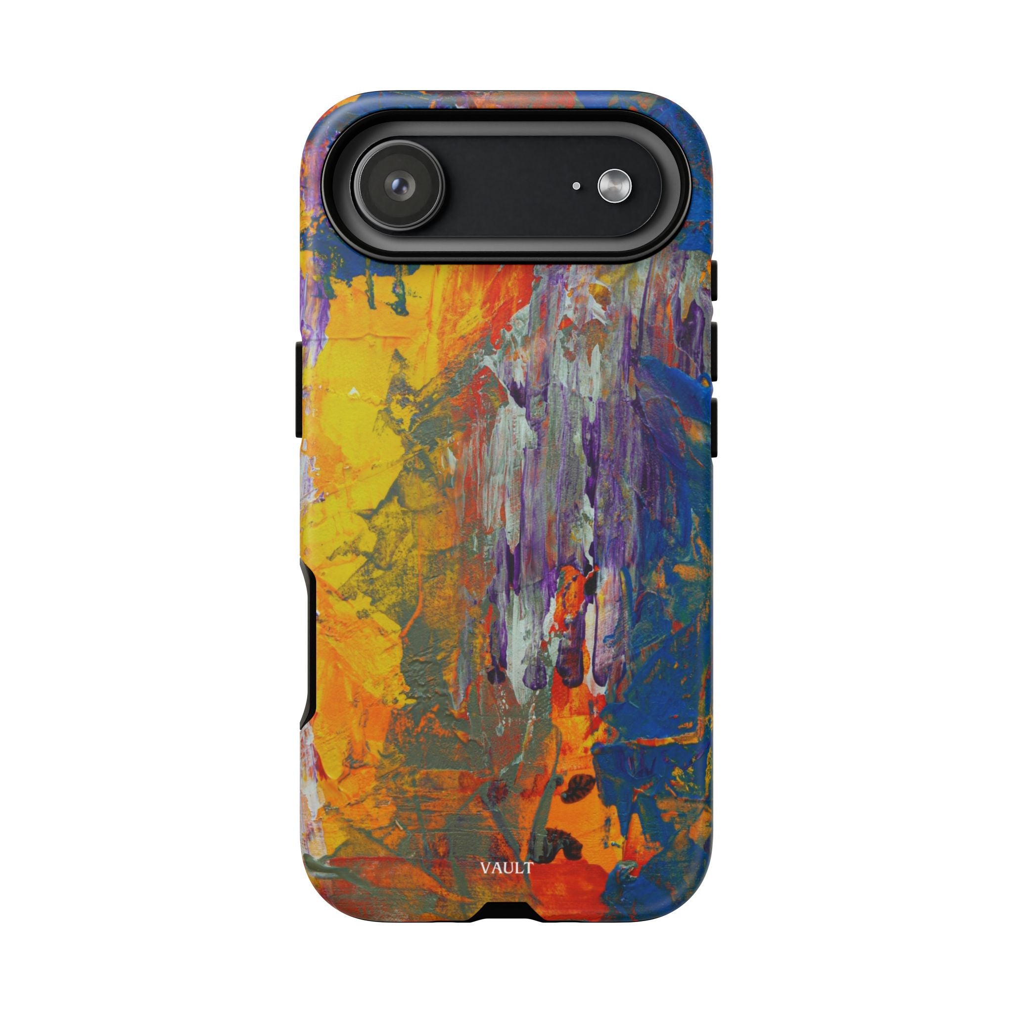 Abstract Color Splash Phone Case — Vibrant Artistic Protective Cover
