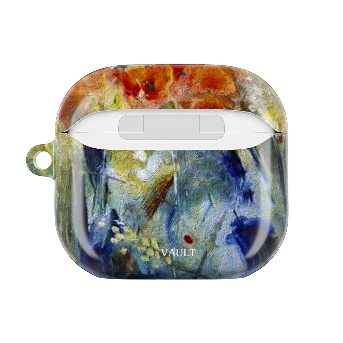 Floral Watercolor AirPod Case — Abstract Garden Protective Cover