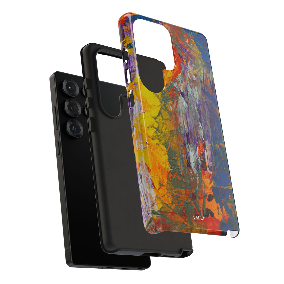 Abstract Color Splash Phone Case — Vibrant Artistic Protective Cover