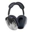Marble Wash AirPod Max Cases — Black & White Abstract Earpad Covers