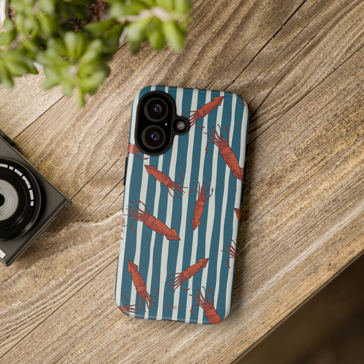 Shrimp Stripe Phone Case
