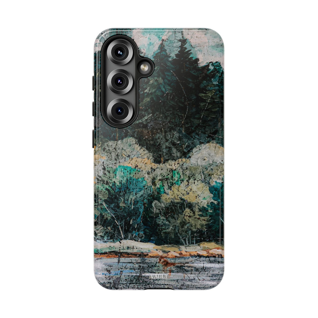 Phone Case - Moody Forest Landscape Protective Tough Case