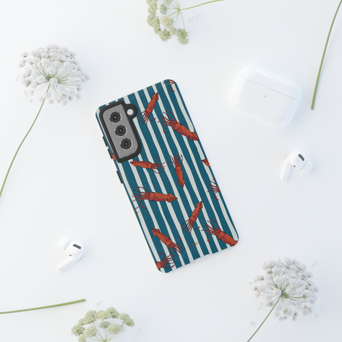 Shrimp Stripe Phone Case