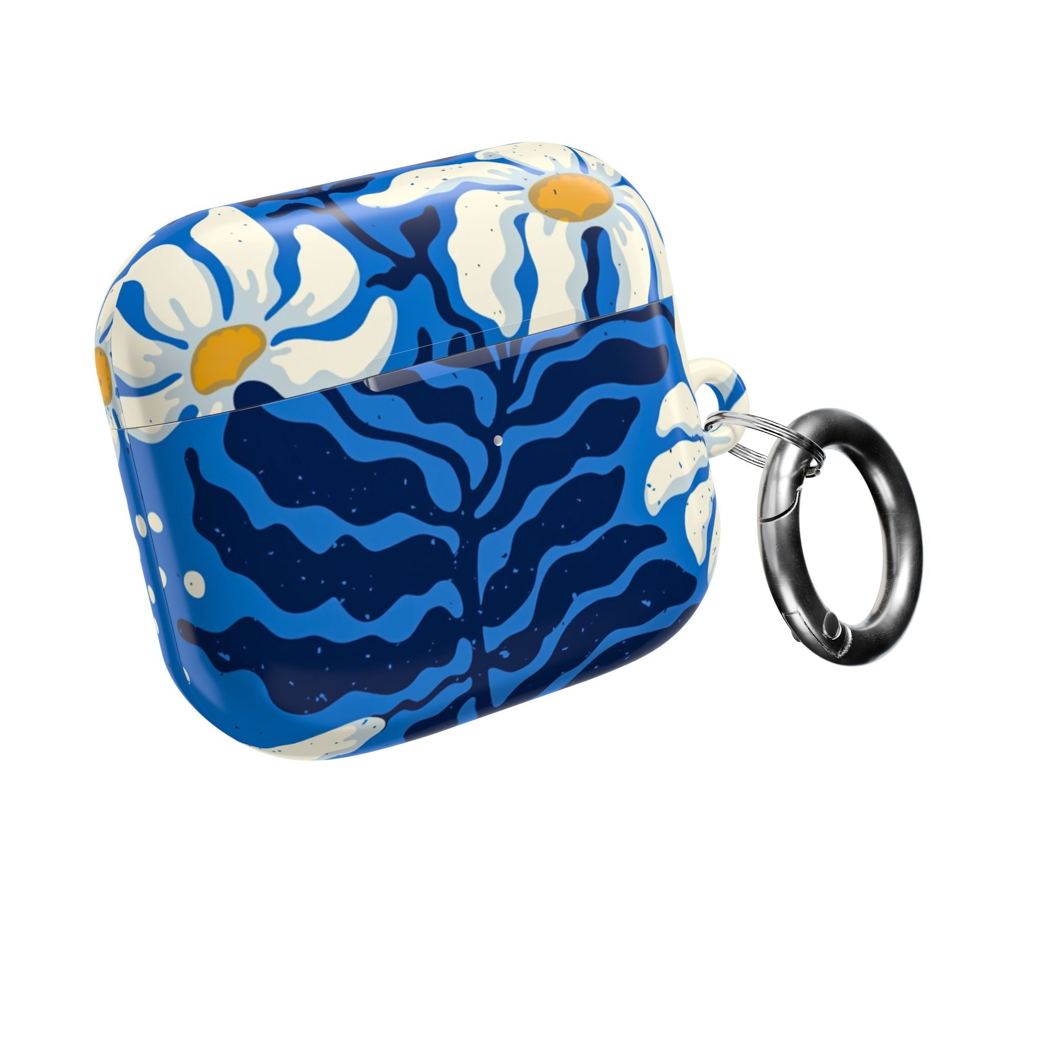 Blue Floral Daisy AirPod Case