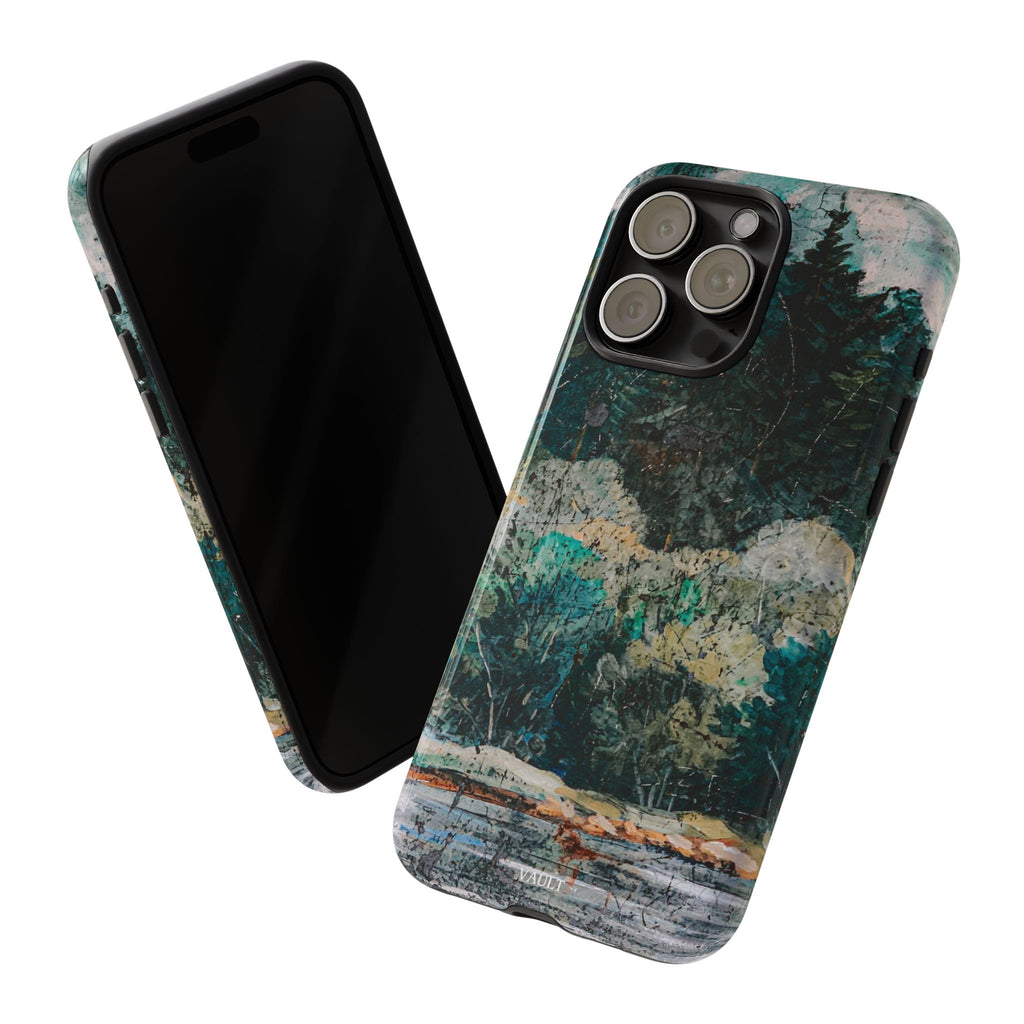 Phone Case - Moody Forest Landscape Protective Tough Case