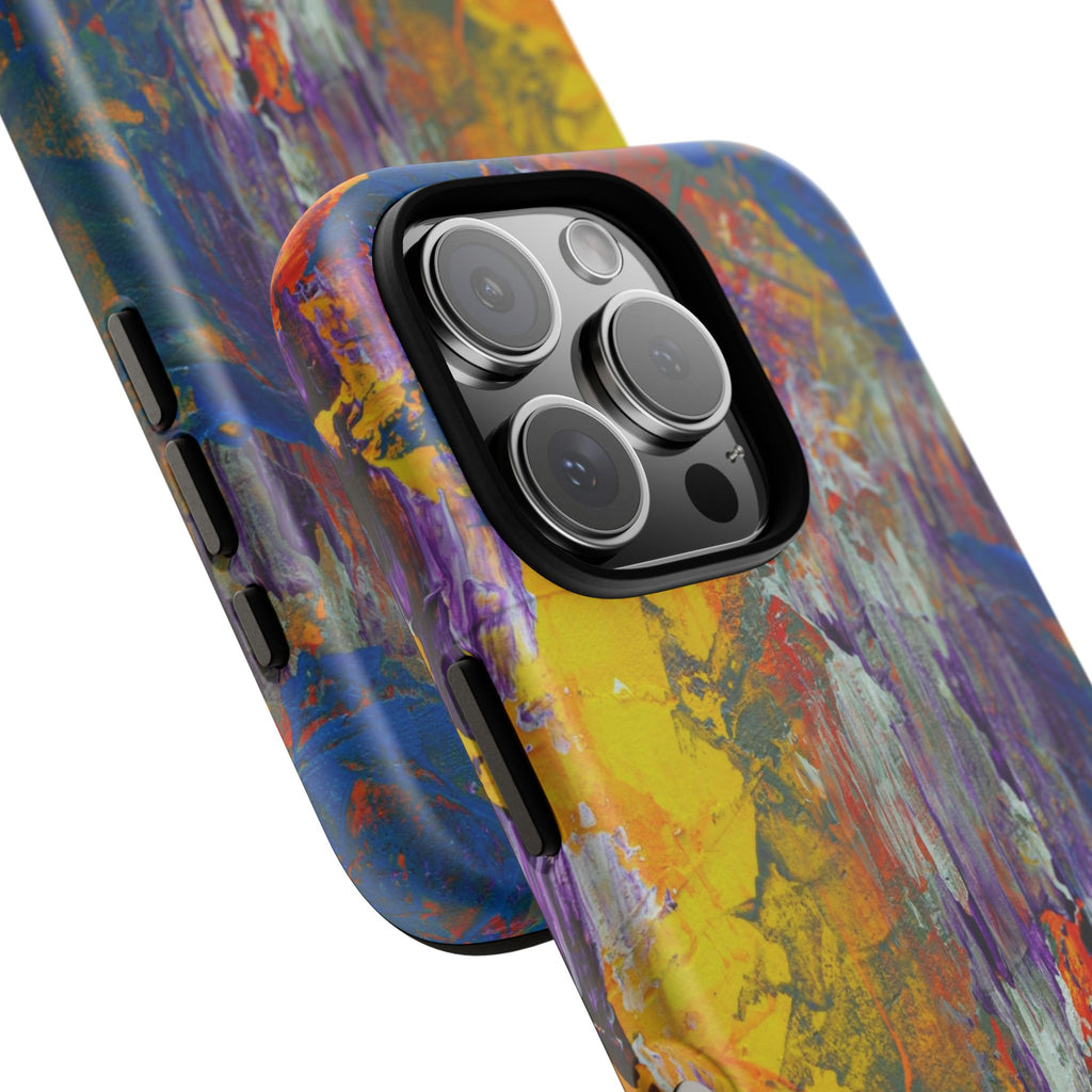 Abstract Color Splash Phone Case — Vibrant Artistic Protective Cover