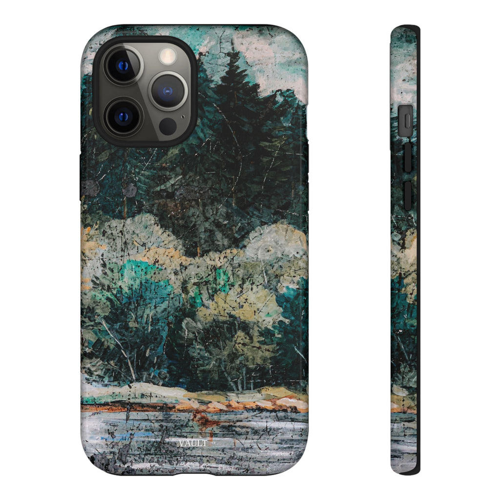 Phone Case - Moody Forest Landscape Protective Tough Case