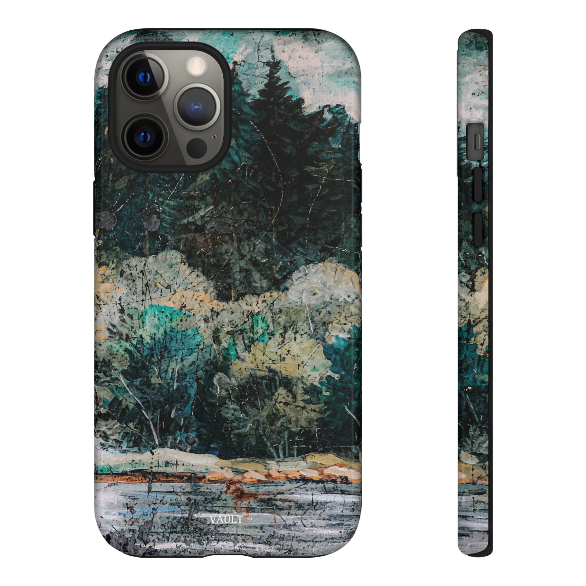 Phone Case - Moody Forest Landscape Protective Tough Case